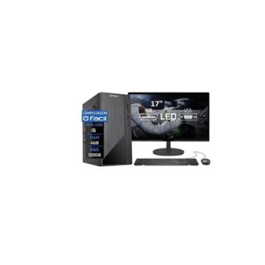 Imagem de CPU com Monitor 17" Intel Core I5 + SSD 480 GB + 4GB - Cybergamws