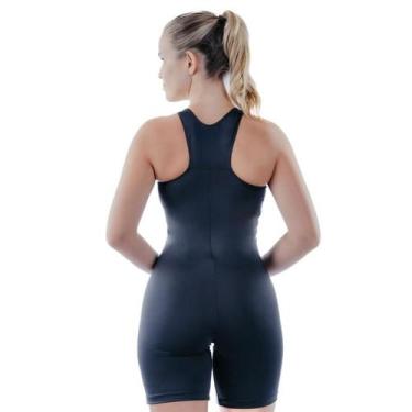 Imagem de Macaquinho Natação Anatômico Shape II 13260 - Poker, Preto, P