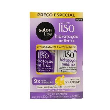 Imagem de Salon Line Meu Liso Kit Hidratação Shampoo e Condicionador