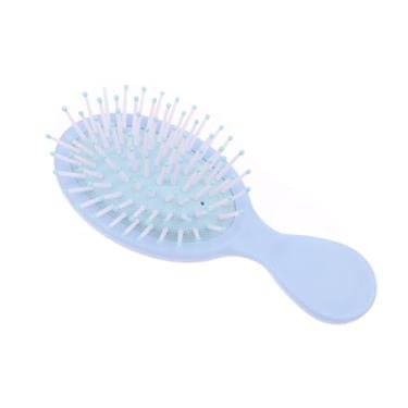 Imagem de Escova de massagem no couro cabeludo para mulheres | Pente de cabelo liso e cacheado com almofada de ar portátil | Ferramentas de estilo de salão de beleza com design ergonômico (11)