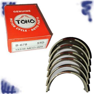 Imagem de Casquilho Mancal Honda Cb 400 Cb 450 Cbr 450 Std Marrom 678 - Copillar