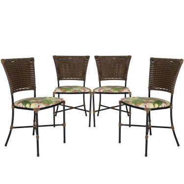 Imagem de Jogo De Cozinha Gramado Argila Cadeiras Jantar