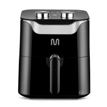 Imagem de Fritadeira Elétrica sem óleo Air Fryer 4,2L 1500W 220V com Cesto Antiaderente Preto Multi - GO232