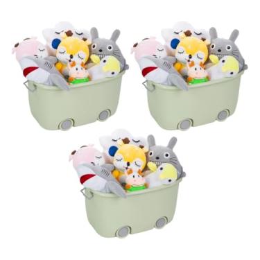 Imagem de Organizador De Livros, Brinquedos/lego 15 Litros - Kit 3