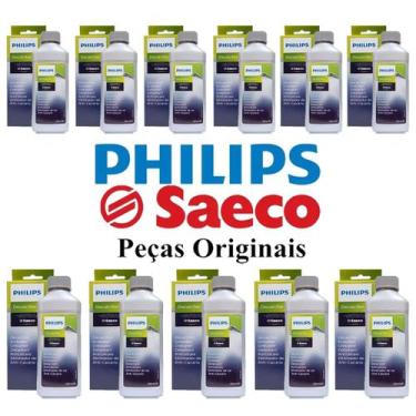Imagem de Kit 11 Descalcificante P/ Máquinas Café Philips Saeco 250ml