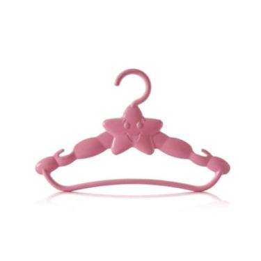 Imagem de Cabide bebê 29 cm - 1058 - Ioplast, 250 peças, Rosa