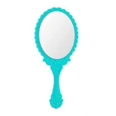 Imagem de Espelho De Maquiagem Espelho De Mão Portátil Cosméticos De Mão Espelho