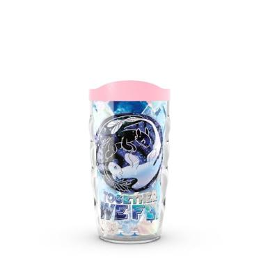 Imagem de Tervis 1319485 DreamWorks How To Train Your Dragon - Together We Fly Copo isolado com envoltório e tampa rosa, 300 ml, transparente