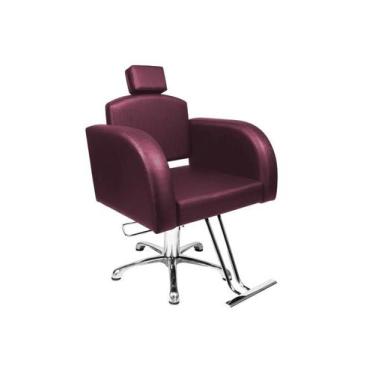 Imagem de Poltrona/Cadeira  DESTAK Hidráulica Fixa para Salão - RGV Móveis, Vinh
