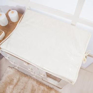Imagem de Trocador Anatômico Plastificado Basic Menino e Menina para Bebê - Migu