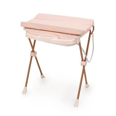 Imagem de Banheira de Bebê Plástica Galzerano Classic 7045 com Trocador e Suport
