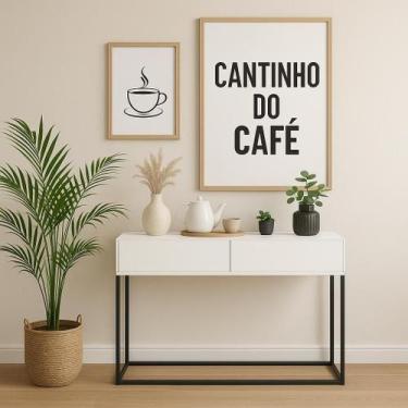 Imagem de Aparador Buffet Balcão Para Sala de Estar Cantinho Do Café - LCN Móvei