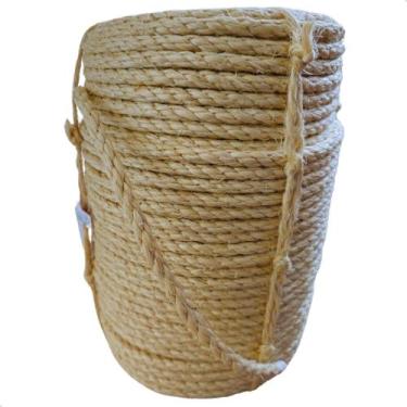 Imagem de Sisal Corda 10mm 220 Metros Decoração E Arte - Sisal Nordeste