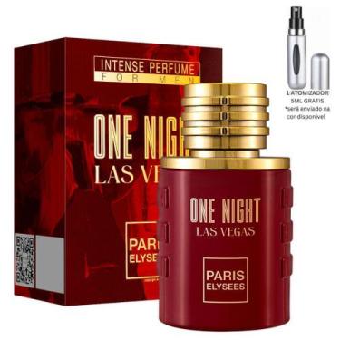 Imagem de One Night Las Vegas Paris Elysees EDT Masculino - 100ML + 1 atomizador