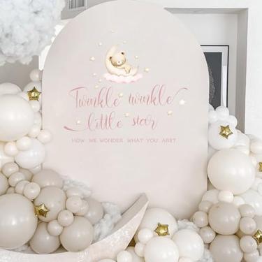 Imagem de Capiont Adesivo Twinkle Twinkle Little Star How We Wonder What You are - Adesivos de parede para decoração de festa revelação de gênero, decalques de parede de berçário, decoração de quarto de bebê