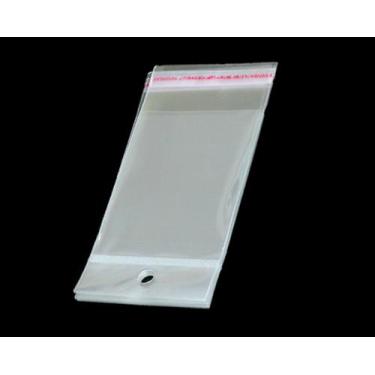 Imagem de Saco Adesivado Plástico Transparente Com Solapa 22x30cm 100 Unidades -