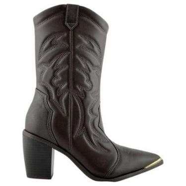 Imagem de Bota Vizzano Feminina Country Cano Médio 3070112-Feminino