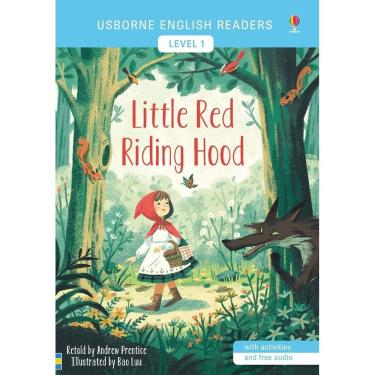 Imagem de Little Red Riding Hood - Usborne English Readers - Level 1 - Book With Activities And Free Audio