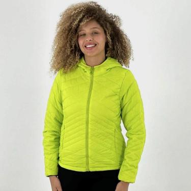 Imagem de Jaqueta Blue Rose de Nylon com Capuz Feminina-Feminino