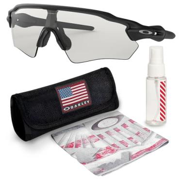 Imagem de OAKLEY Óculos de sol Radar EV PATH OO9208 com kit oficial de óculos, Preto fosco, 38 mm