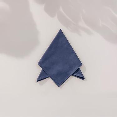 Imagem de Plumasul Guardanapo Bella Mesa 100% Algodão Cetim 400 fios 40x40cm - Cor Azul