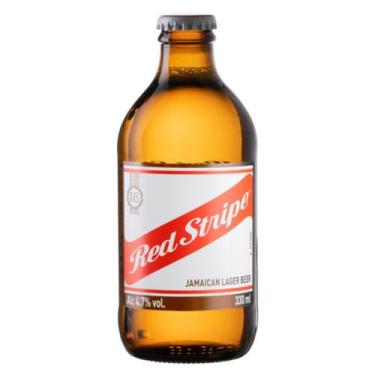 Imagem de Cerveja Jamaicana Red Stripe Lager Garrafa 330ml