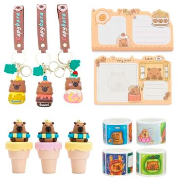 Imagem de Kit Papelaria Kawaii, Material Escolar Criativa, Presente Aniversário (8 ITENS)