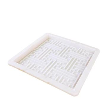 Imagem de predolo Modelo de concreto, tijolo, cimento, ferramenta de pavimentação, quadrado, decoração artesanal, modelo de piso de ladrilho para pavimentação de, Style D