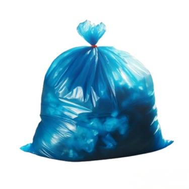 Imagem de Saco de Lixo 20 Litros Colorido Pacote com 100 Unidades Saco Leve(Azul)