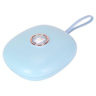 Imagem de Fockety Despertador Vibratório, Despertador Digital Portátil LED Com 3 Níveis de Vibração Ajustável e Lembrete de Luz Piscando, para que Dormem Pesados ​​alunos Filhos Crianças (Azul)