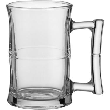 Imagem de CANECA CERVEJA VIDRO 440ml 13x12x8cm TRANSPARENTE