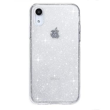Imagem de Velvet Caviar Capa protetora transparente para mulheres compatível com iPhone XR [teste de queda de 2,4 metros] - Stardust