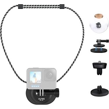 Imagem de VRIG Suporte magnético no peito, suporte magnético para selfie POV, acessórios para GoPro Hero 13/12/11/10/9/8 preto, DJI Osmo Action 5 Pro/4/3/2, AKASO, Insta360 X5, bolso 3