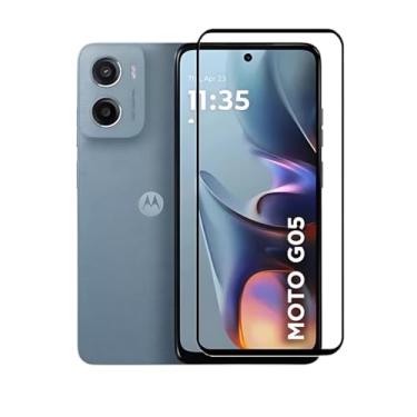 Imagem de Película De Vidro Temperado Premium 3D Compatível Com Motorola Moto G05 Tela de 6.67 Polegadas - Bluepink