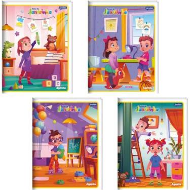 Imagem de Agenda Permanente Turma do Jandainha Escolar CD 160 Páginas Pacote com