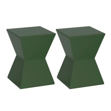 Imagem de Conjunto com 2 Banquetas Nitro Verde Alecrim