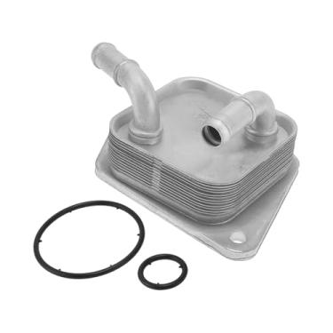 Imagem de REPAIROCK Resfriador de óleo do motor para Honda Odyssey RC3 15-21 Refrigerador de óleo de transmissão Trans Cooler com 2 peças de vedação O-ring Nº 255605X9003/25560-5X9-004 Liga de alumínio