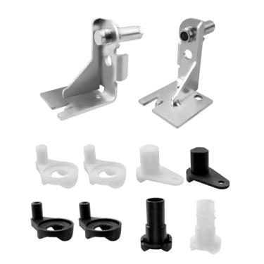 Imagem de Kit de reparo de dobradiça de porta de geladeira adequado para Electrolux Frigidaire Gibson Kelvinator Westinghouse Substitui 5303918455 240537101