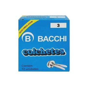 Imagem de Colchete N 3 Bacchi C/ 72 Unidades