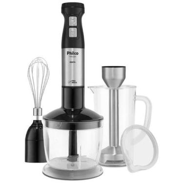 Imagem de Mixer Pmx2000 800W 3 Em 1 Britânia Preto Com Jarra 127V - Britania
