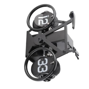 Imagem de WALFRONT Relógio Exclusivo de Formulário Formulário Flip Desk Relógio Vintage Mechanical Operated Timer Table para Construção de Escritórios, Aço Inoxidável Digital para Decoração de Interiores