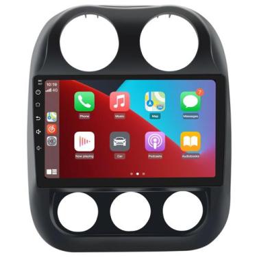 Imagem de Rádio estéreo para carro Cestovet 10.1" com CarPlay Android sem fio