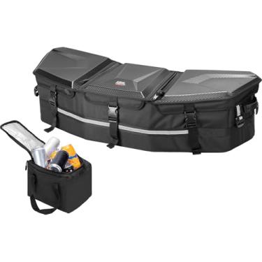 Imagem de KEMIMOTO Bolsa de armazenamento de carga X3, caixa de cama UTV ATV atualizada, caixa de ferramentas para porta-malas, compatível com Can am Maverick X3, Commander, Outlander (exceto 6 x 6), Renegade