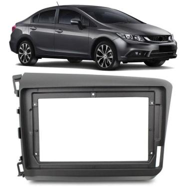 Imagem de Moldura Painel Dvd 2 Din 9 Honda Civic 2012-2016