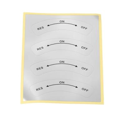 Imagem de eMagTech 4 adesivos de acelerador de motocicleta 50 x 11 mm compatíveis com Vespa V50 GT GL PX