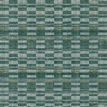 Imagem de Papel de parede importado Edantex TNT coleção Avalon 156 verde-dourado