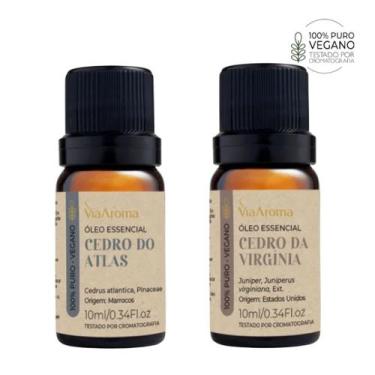 Imagem de Kit 2 Óleo Essencial 100% Puro Via Aroma 10ml - Escolha seu Aroma