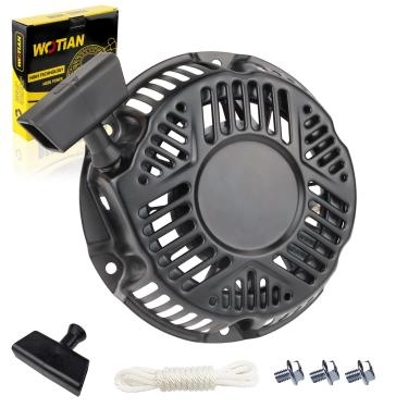 Imagem de WOTIAN 590607 797276 acionador de partida de recuo compatível com Briggs and Stratton Craftsman 163cc 208cc CR750 CR950 XR750 XR950 XR950 peças de lavadora de pressão do gerador de motor