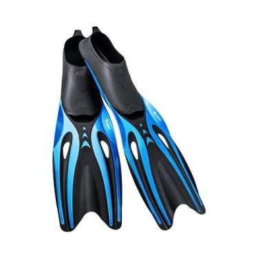 Imagem de Nadadeiras de Natação Flexíveis em TPR Antiderrapante para Adultos, BR