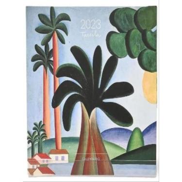Imagem de 2023 calendário de parede teca papelaria tarsila do amaral - 30,00 x 3